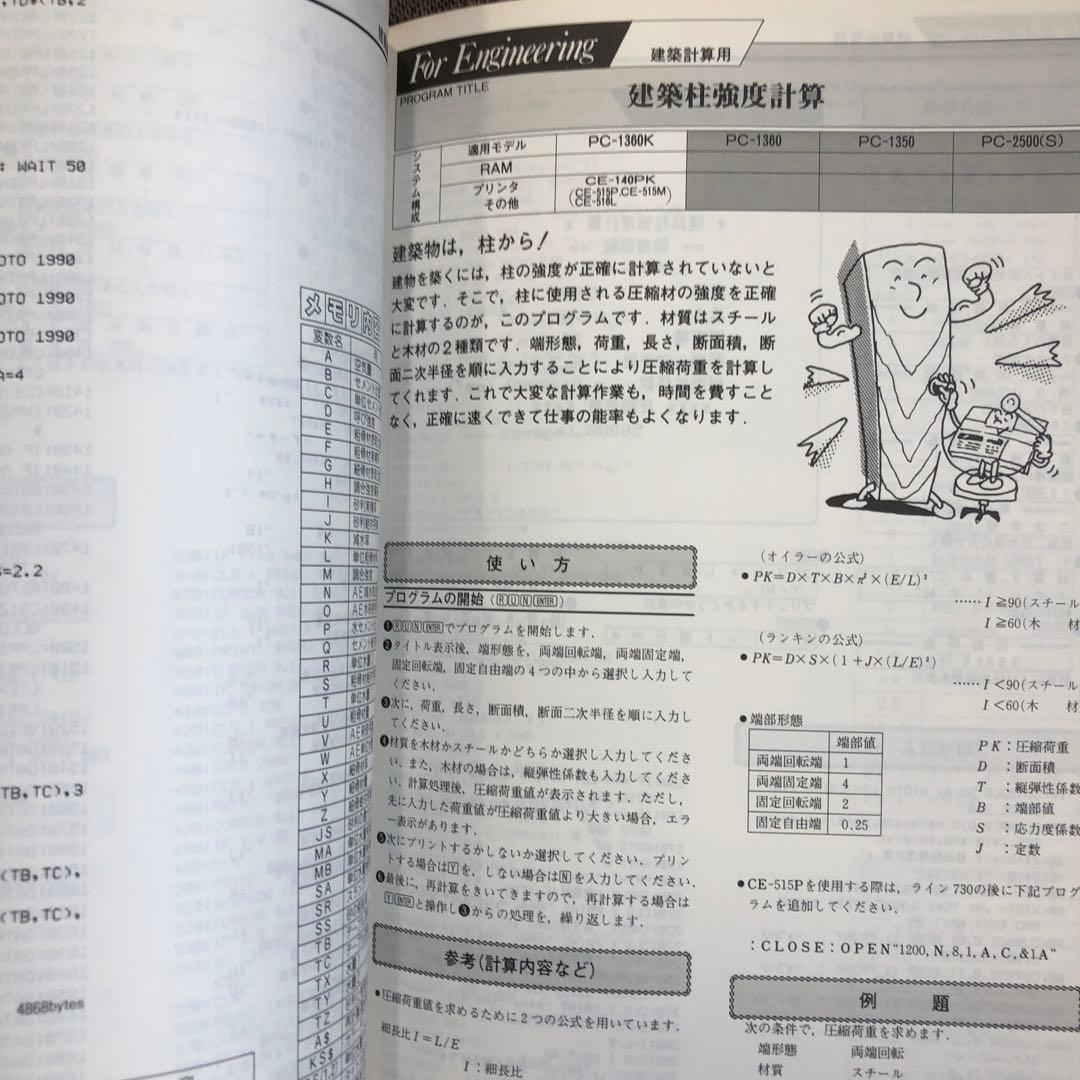 SHARP PC-1360K ソフトウェアライブラリ 第3集 4