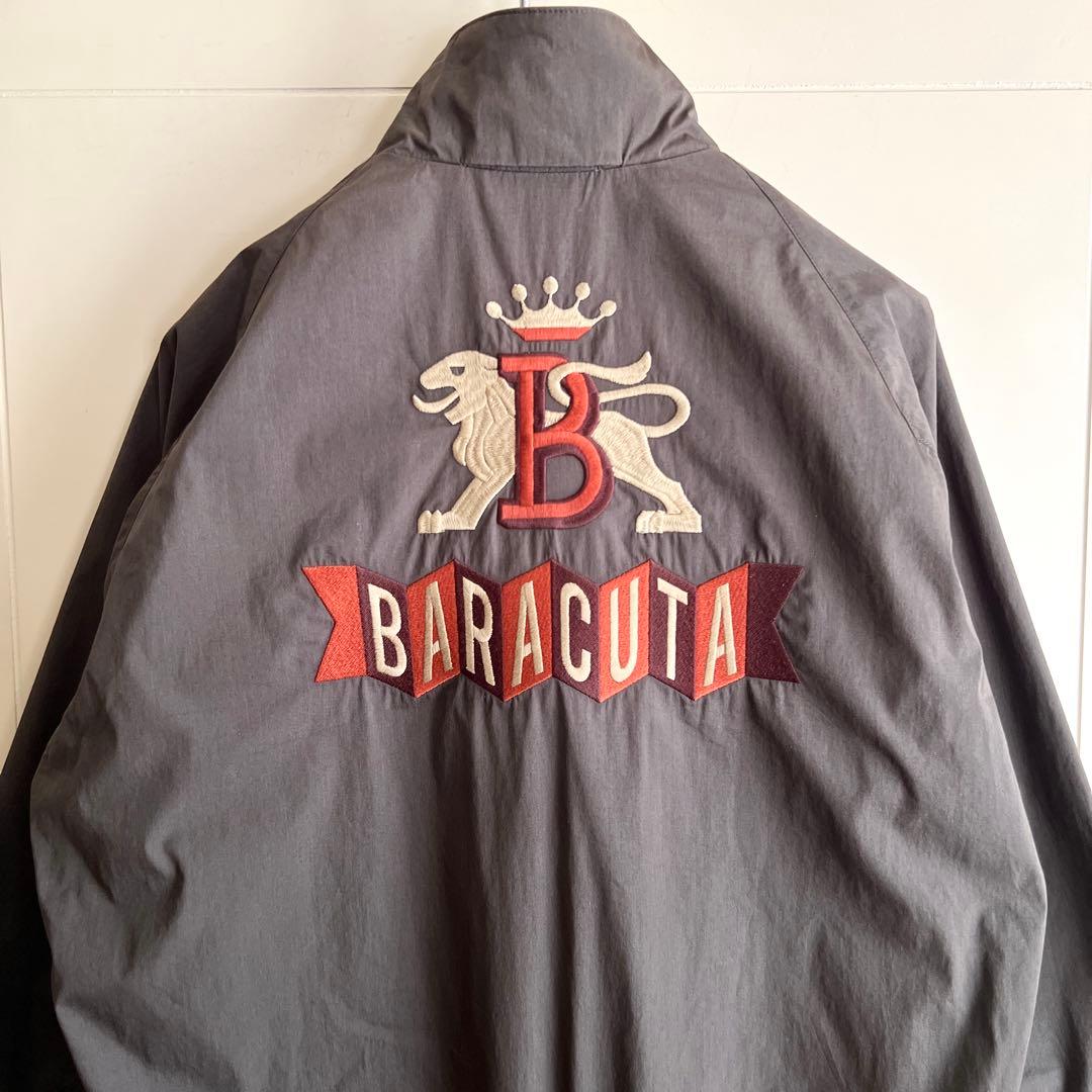 希少❗️ BARACUTA G-9 バックロゴ リバーシブル ハリントンジャケット