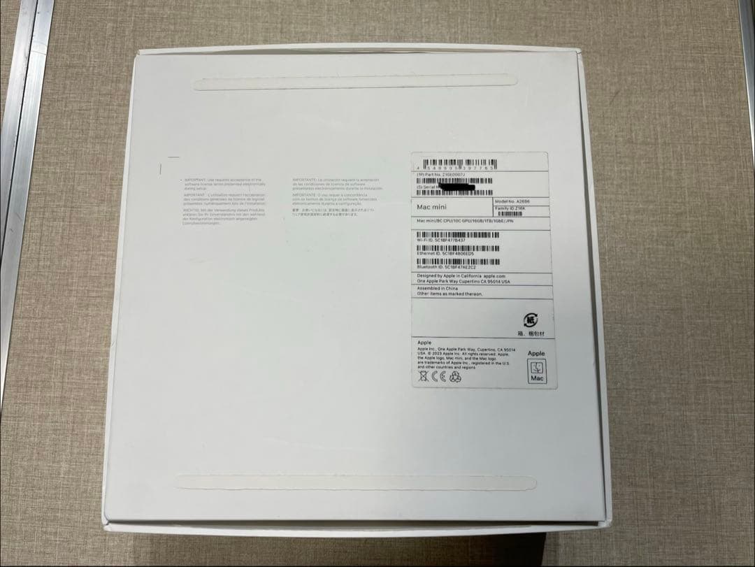 Macデスクトップ Apple M2 Mac mini (2023)1TB 16GB