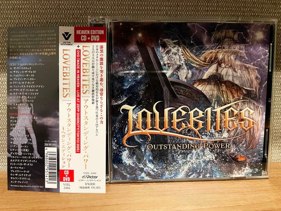 LOVEBITES アウトスタンディング パワー Heaven Edition