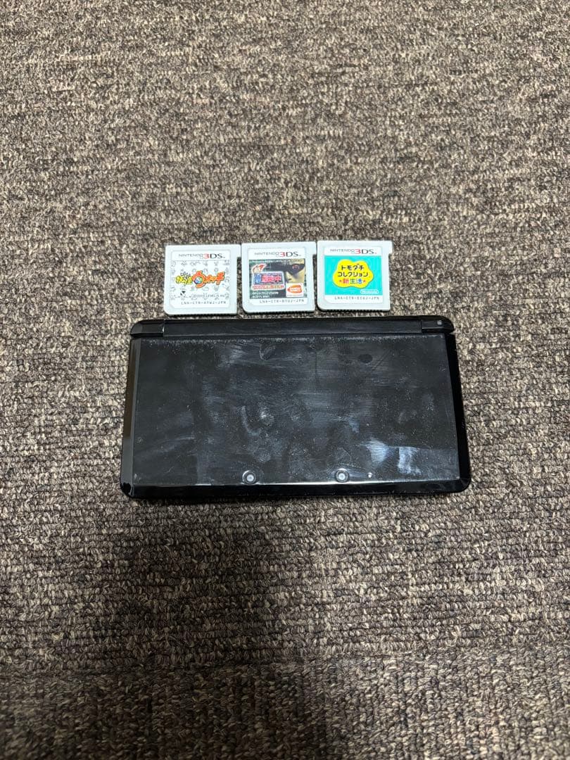 Nintendo 3DS 本体 ゲームソフト3本 充電器付き