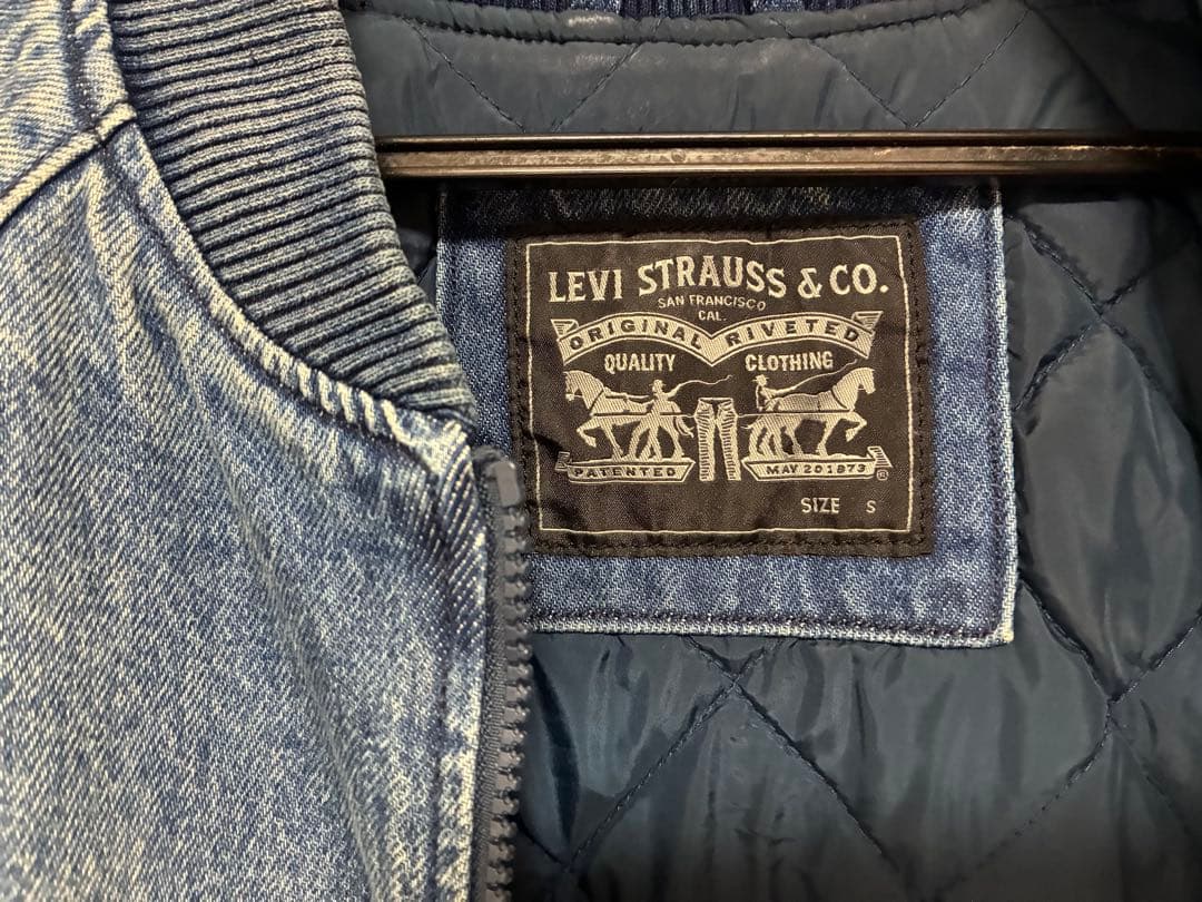 リーバイス　フライトジャケット　Levi's デニム生地