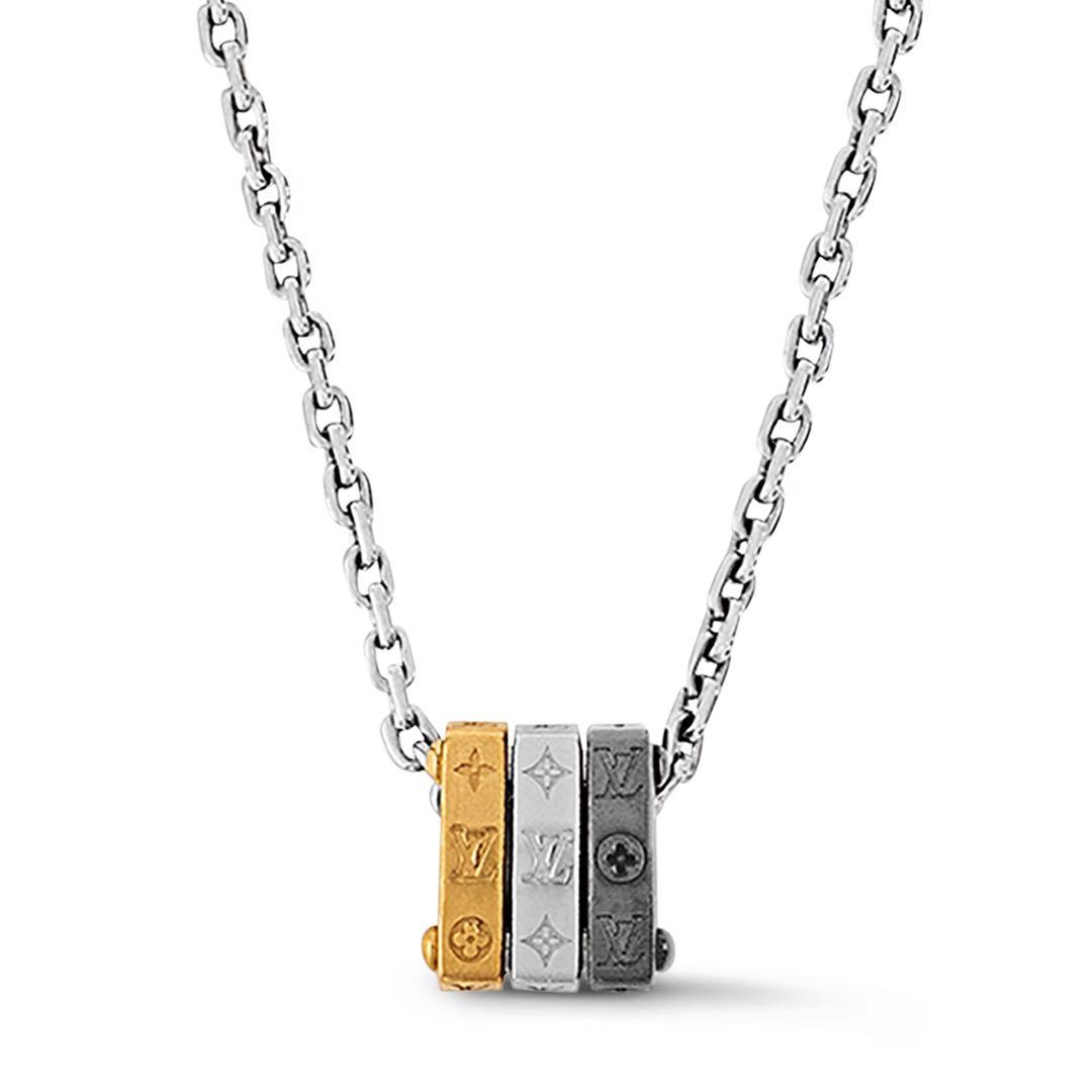 【新品】LOUIS VUITTON ネックレス ペンダント モノグラム ボールド
