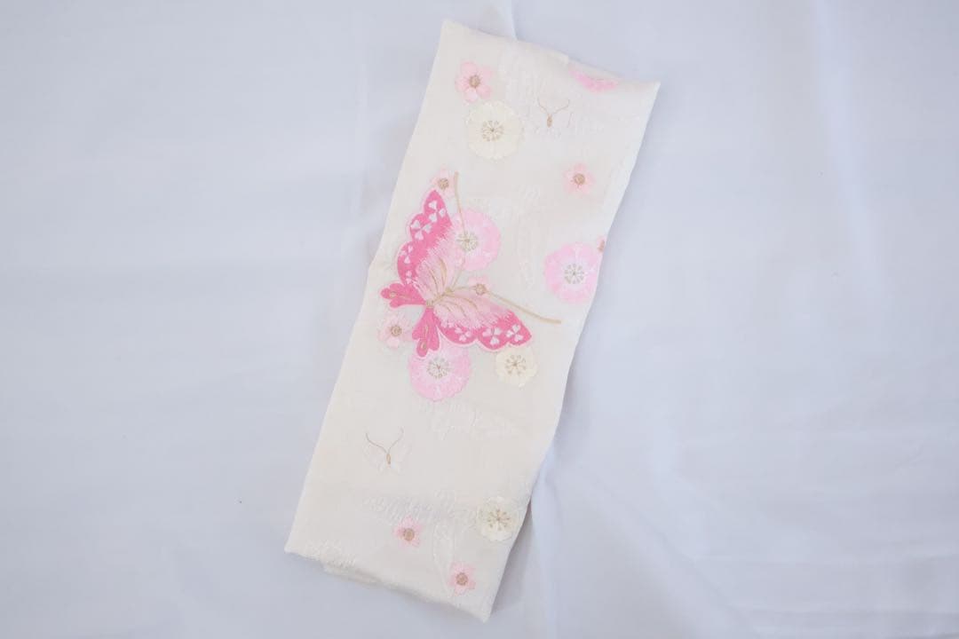 正絹　可愛らしい赤色の振袖セット　⑥