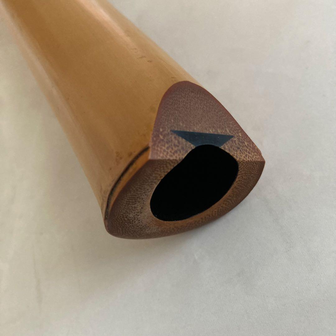 尺八　翠光　約54cm 一尺八寸　八寸管　５孔　竹製