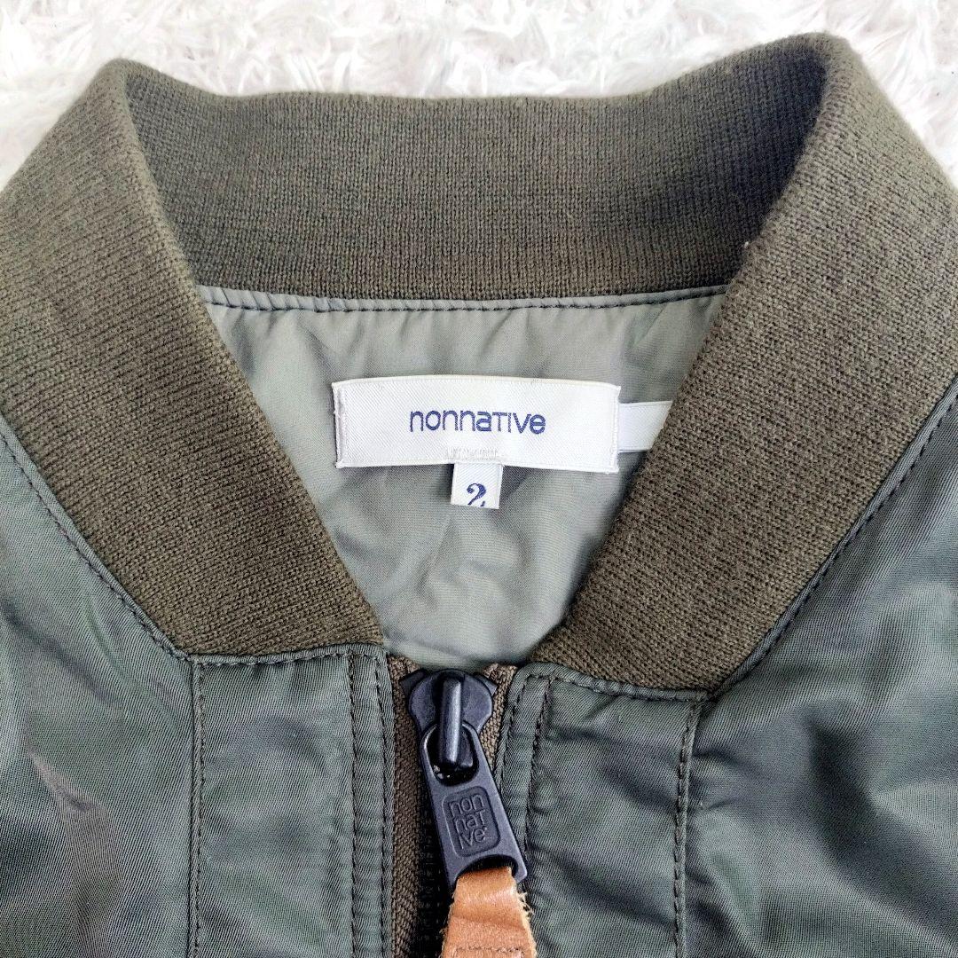 nonnative ノンネイティブ　MA-1 フライトジャケット ミリタリー
