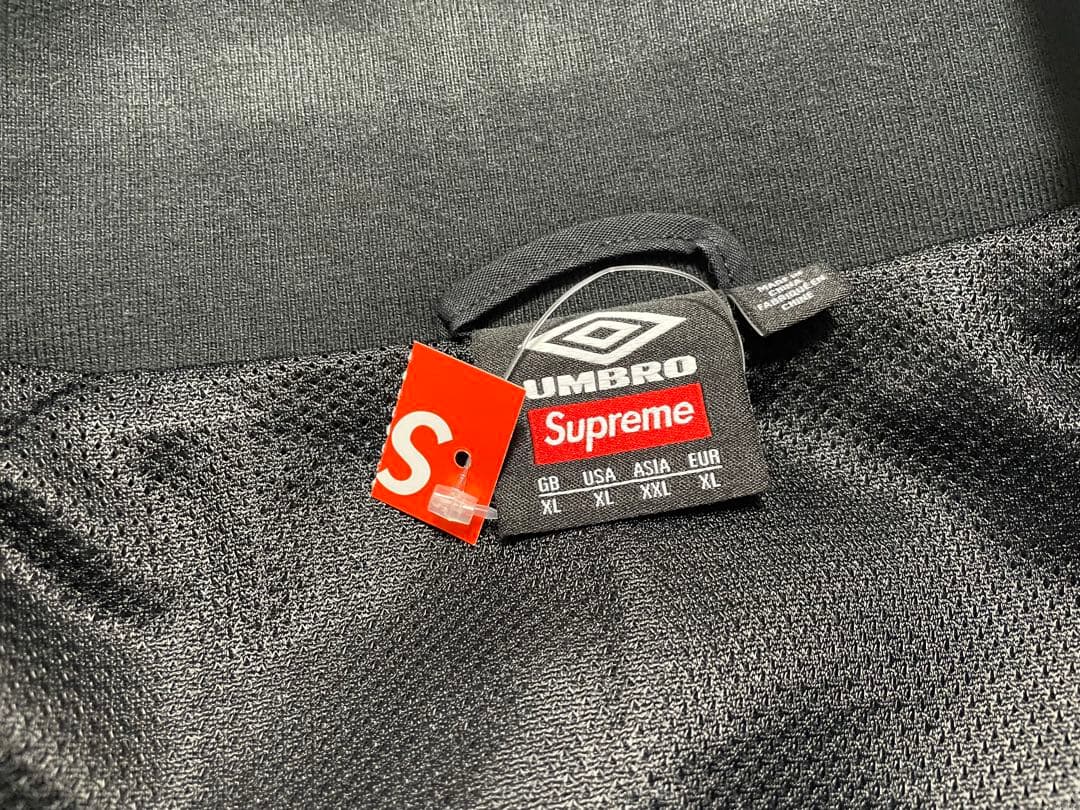 ジャケット・アウター Supreme Umbro Cotton Ripstop Track Black