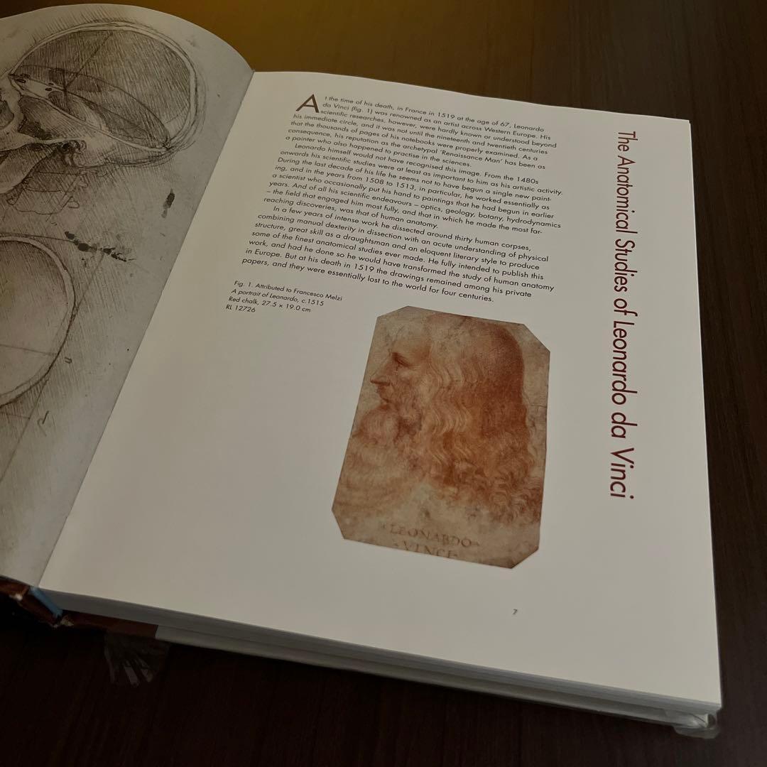 【洋書・希少品】レオナルド・ダ・ヴィンチ: 解剖学者 -ハードカバー