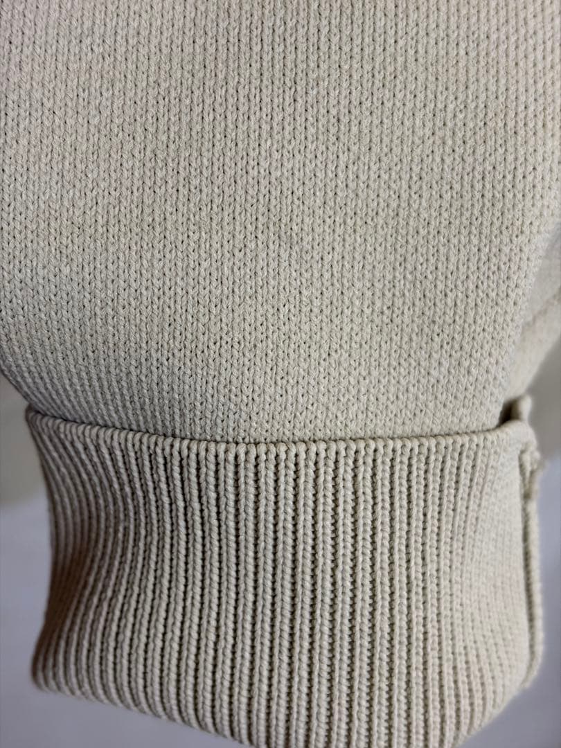 【美品】PEARLY GATES パーカー サイズ4 89ロゴ クリーム系