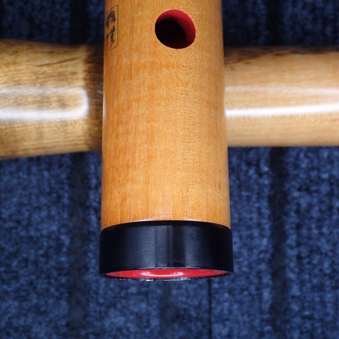 尺八 ワダ楽器 蝴蝶 (楓)七孔 一尺八寸管