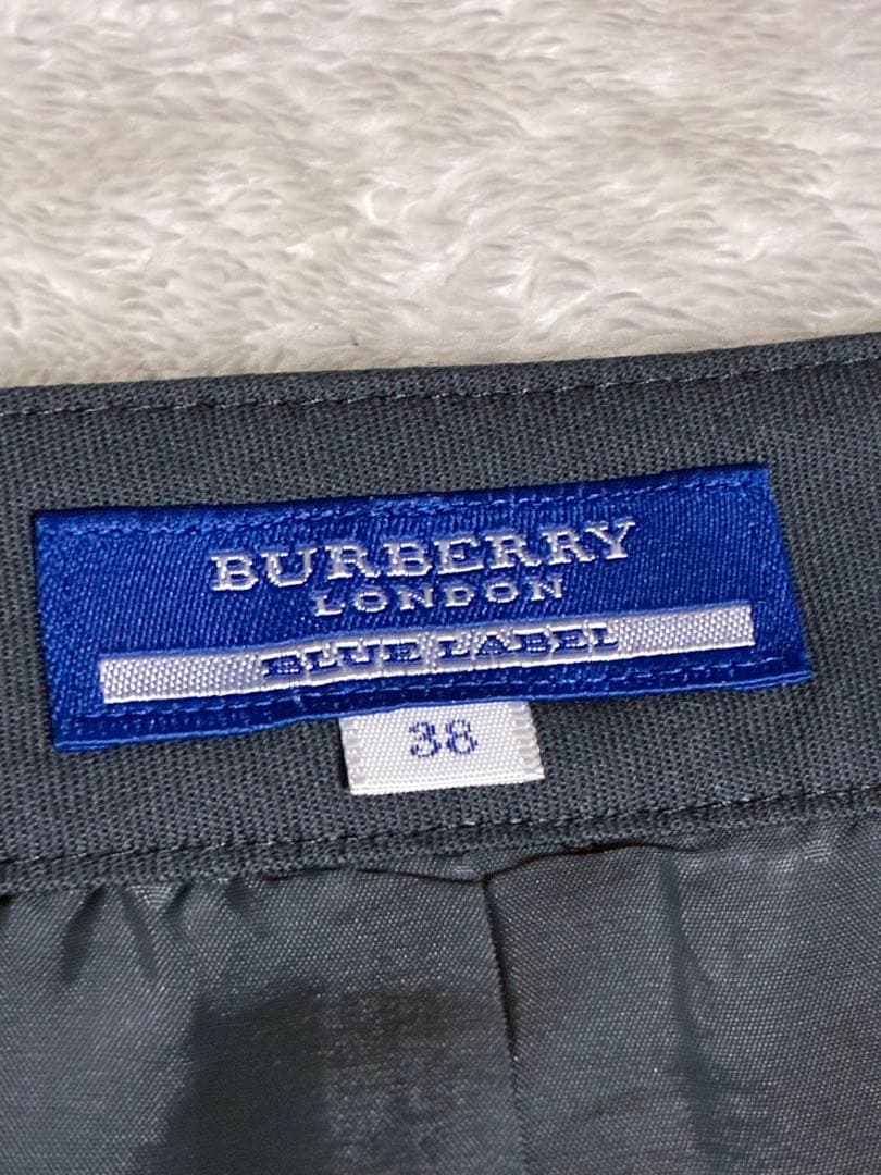 美品BURBERRY BLUE LABEL フレアスカート 38 ワンピース