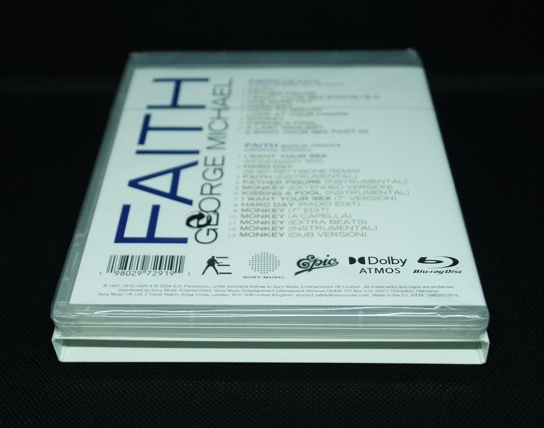 【未開封Blu-ray Audio】ジョージ・マイケル「フェイス」ATMOS