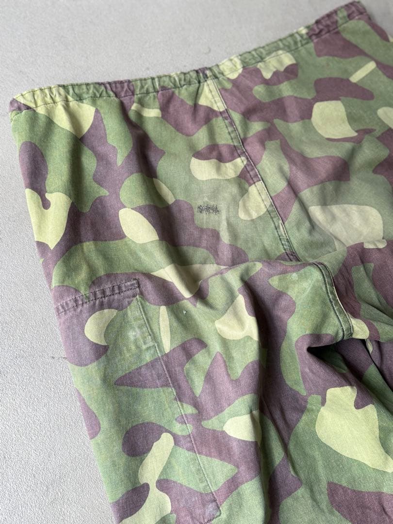 ノルウェー軍キューカンバーカモオーバーパンツ　リバーシブル