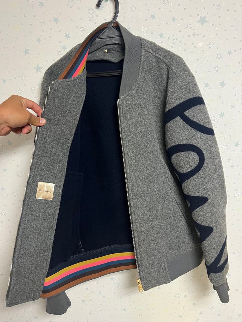 ♪*♪様 Paul Smith ポールスミス19AW ビッグロゴジップアップブル