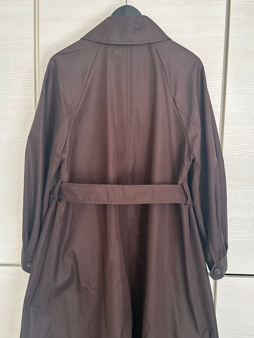 新品　タグ付　ノーブル　トレンチコート　38 ブラウン