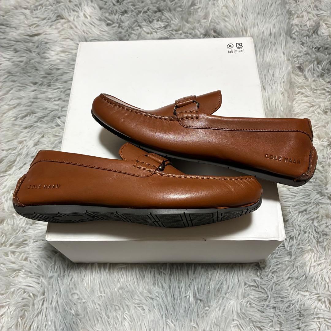 【新品未使用】COLE HAAN 本革 ビットローファー〈定価36,300円〉