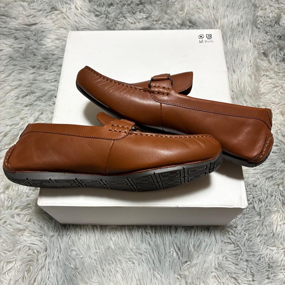 【新品未使用】COLE HAAN 本革 ビットローファー〈定価36,300円〉