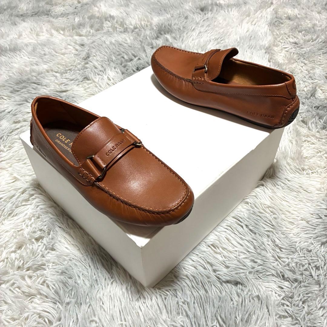 【新品未使用】COLE HAAN 本革 ビットローファー〈定価36,300円〉