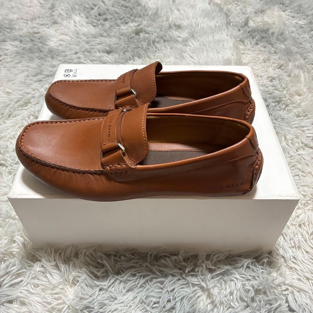 【新品未使用】COLE HAAN 本革 ビットローファー〈定価36,300円〉