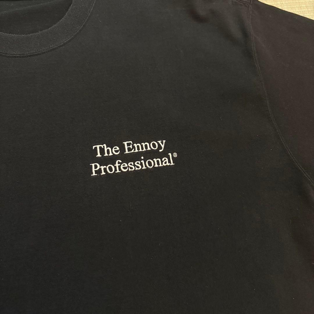 トップス ENNOY PROFESSIONAL LOGO T-SHIRT (BLACK)