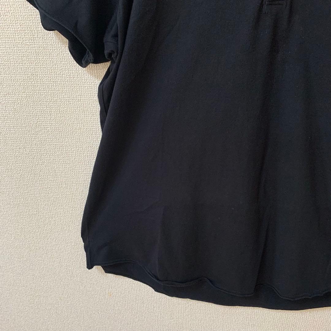 yohji yamamoto pour homme Tシャツ　プリント　黒3