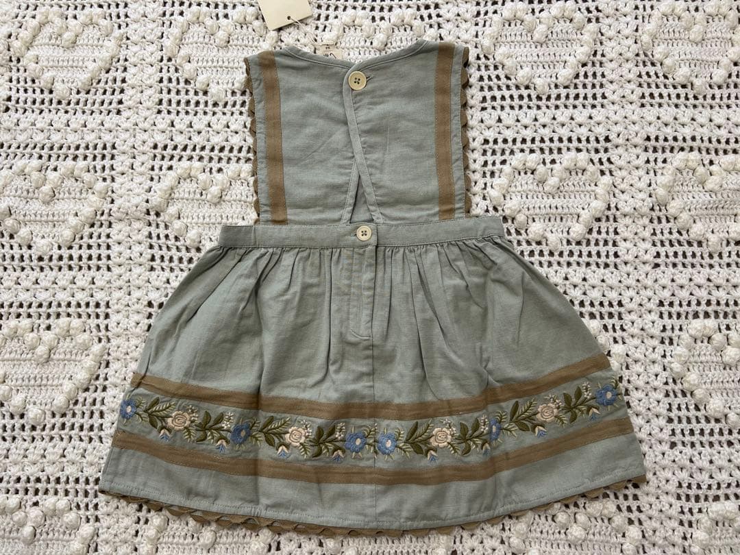 【新品】Apolina Gerdy Pinaforeジャンパースカート 2-3y