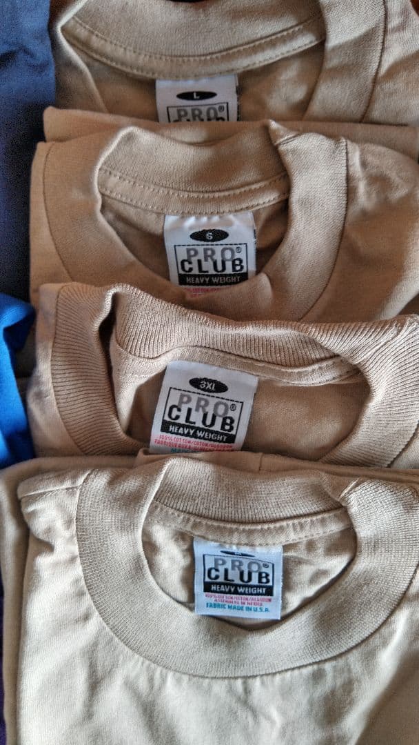 大量 未使用 まとめて PRO CLUB USA ヘビーウェイト 半袖Tシャツ