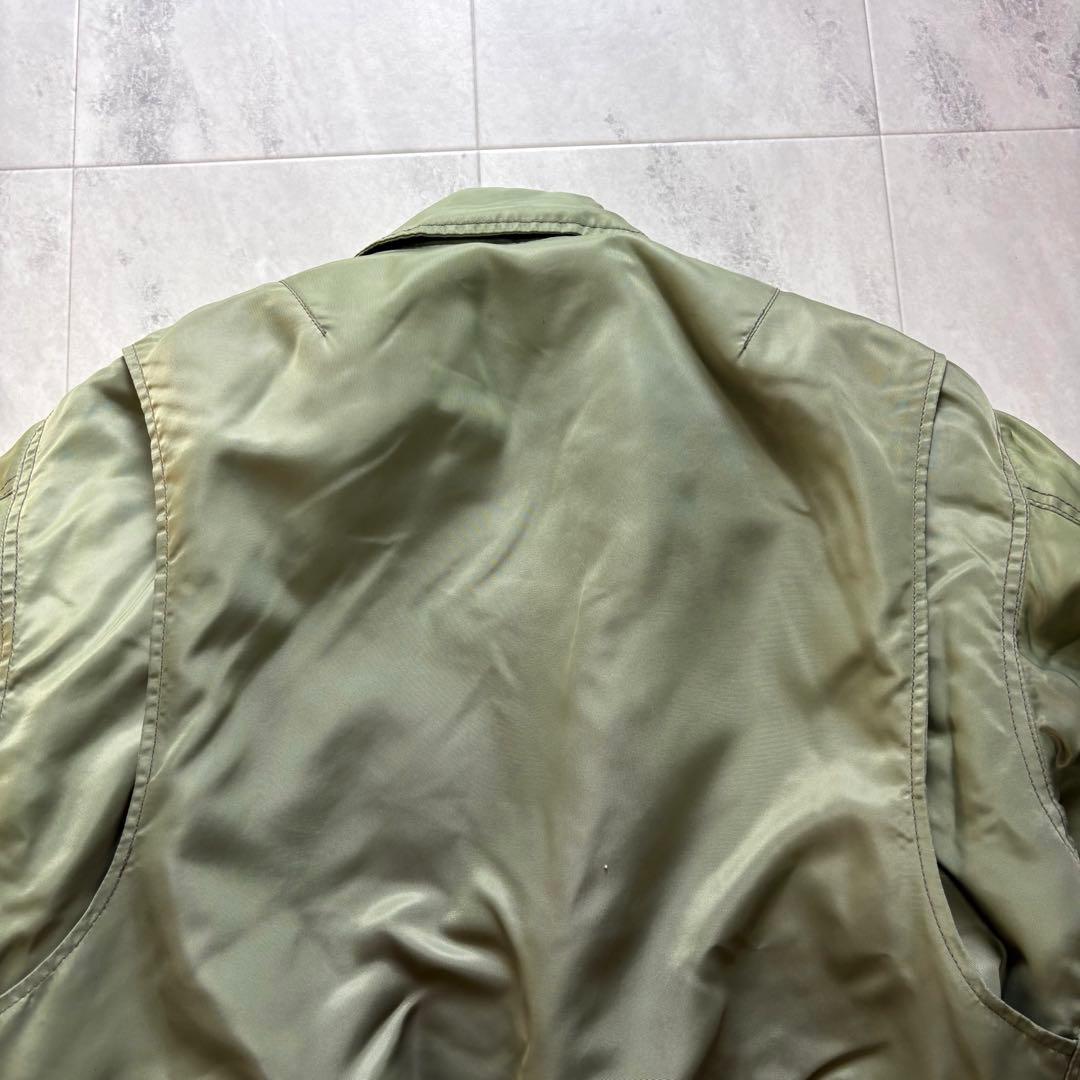 【名品図鑑】アヴィレックス CWU-45P フライトジャケット 短丈 セージ S