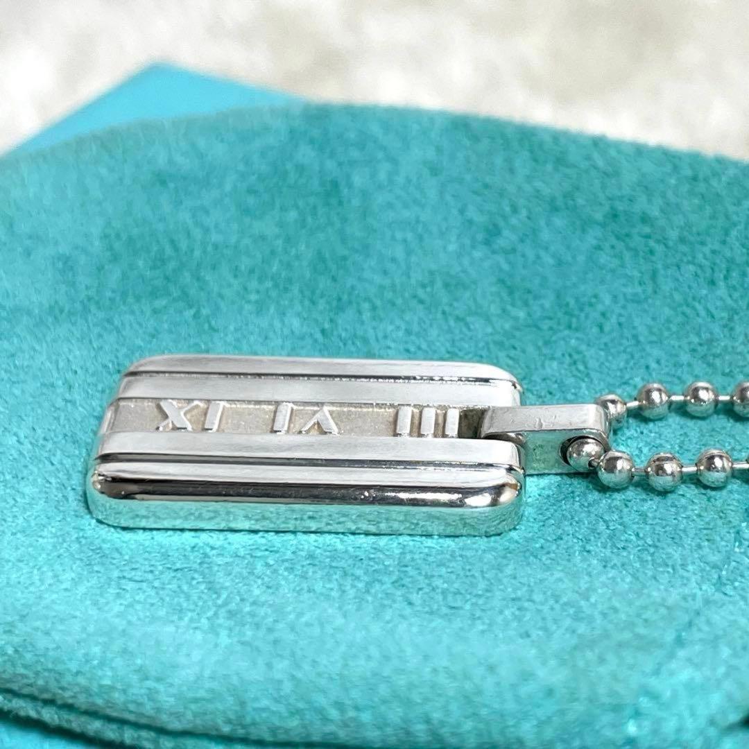 TIFFANY&Co.ティファニー　アトラスプレートネックレス　925