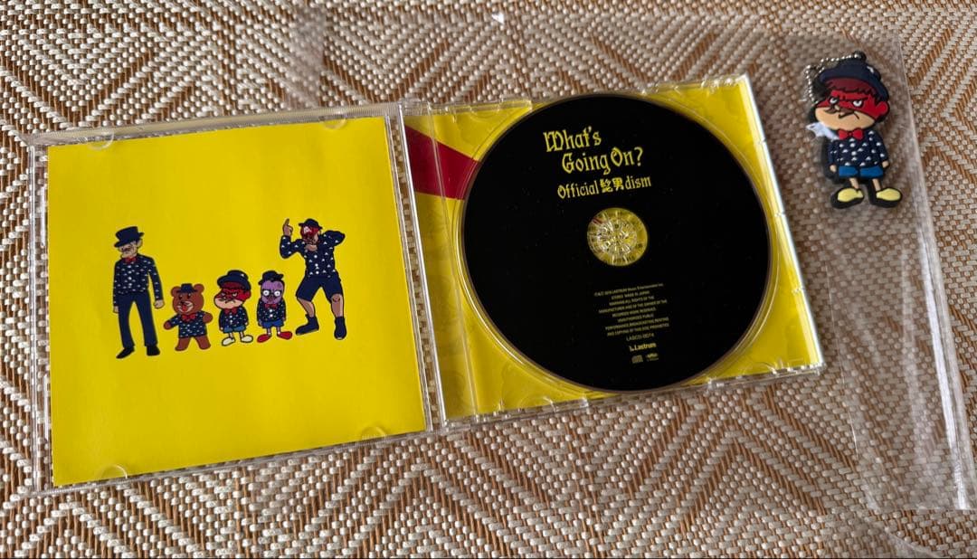 Official髭男dism What's Going On?CD＆キーホルダー