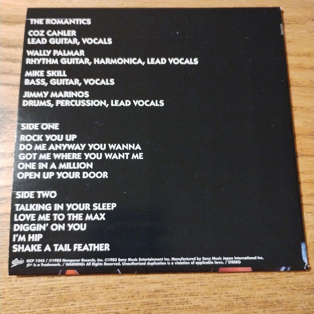 「紙ジャケCD」イン・ヒート　ロマンティックス