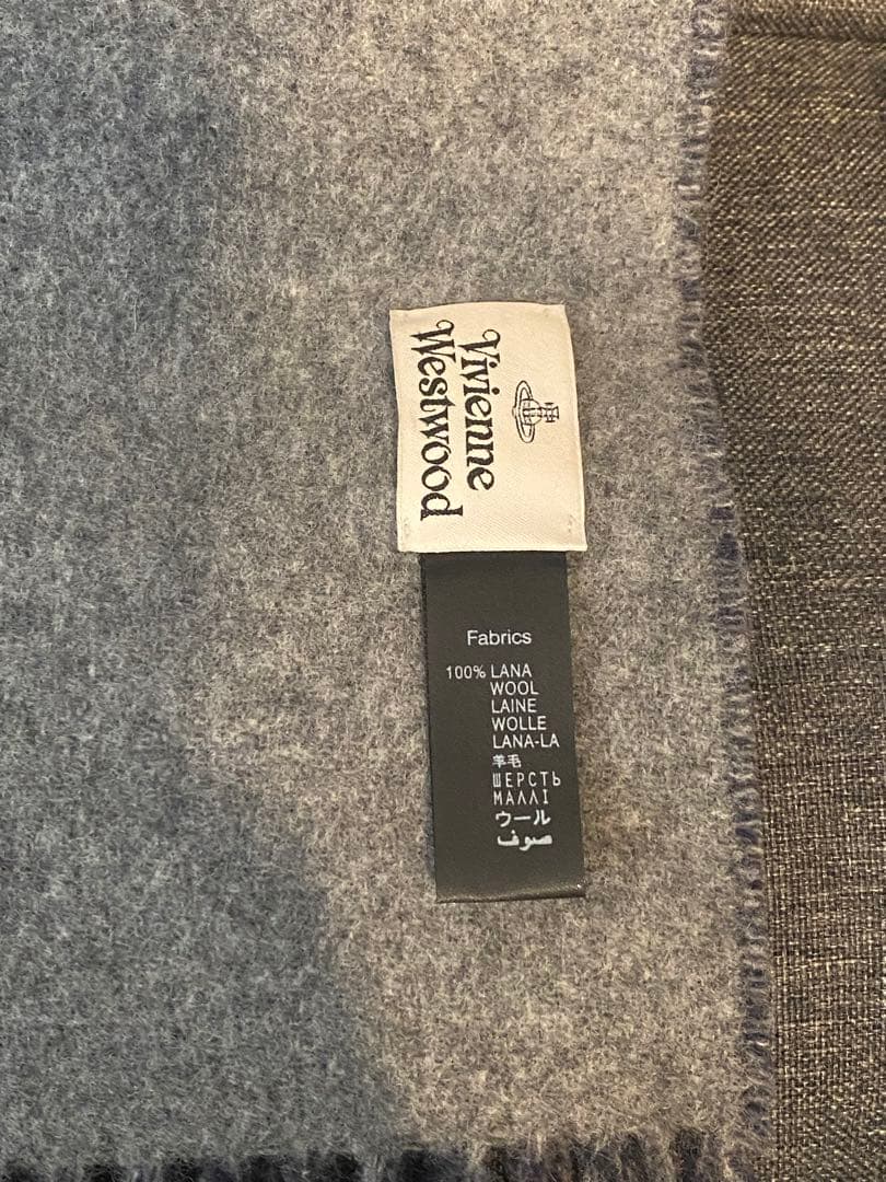Vivienne Westwood マフラー ネイビー