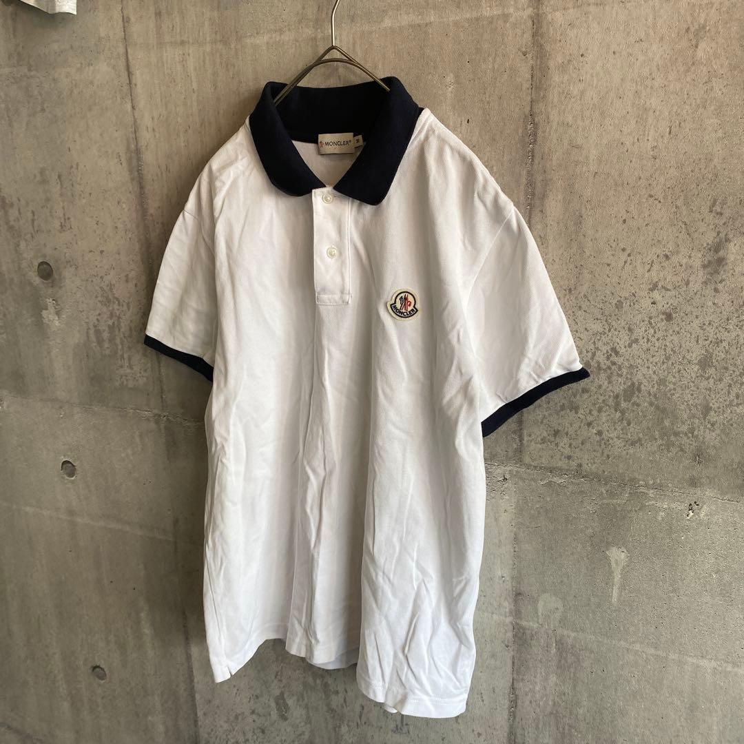 ↓値下げ中【MONCLER】ワンポイントロゴ ポロシャツ
