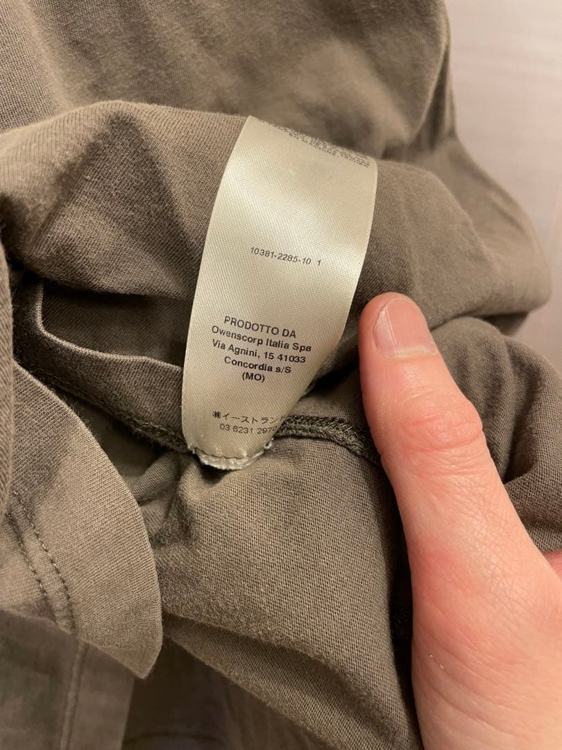 トップス Rick Owens 18SS level T