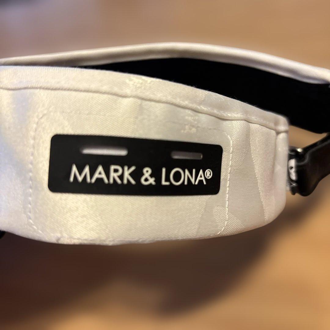 iiiiiiii未使用☆MARK&LONA☆定番カモフラ柄☆白サンバイザー