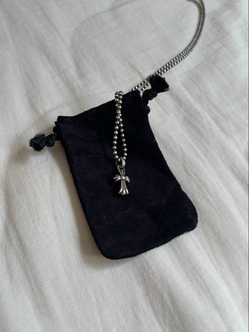 【希少品】CHROME HEARTS ベイビーファット クロス チャーム