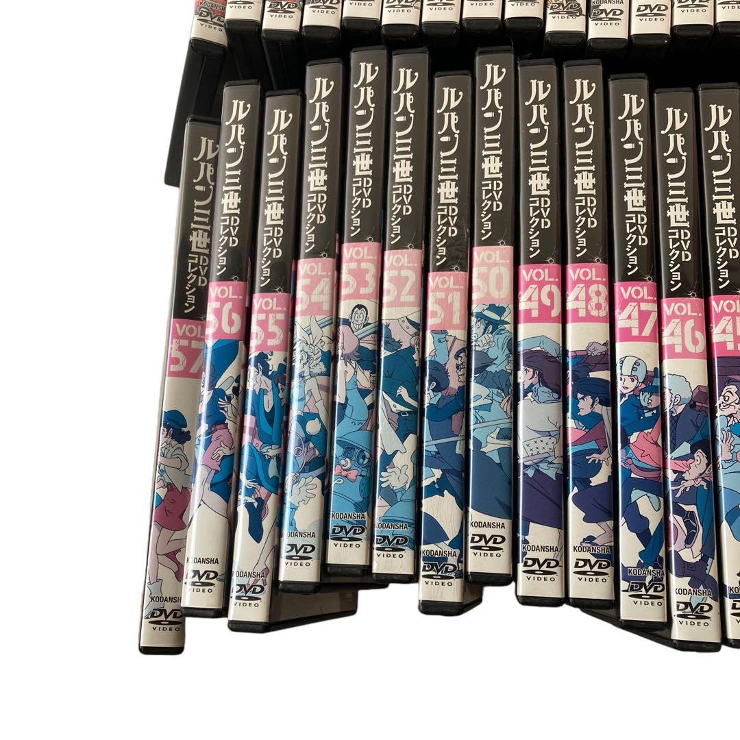 ルパン三世 DVDコレクション 全57巻セット　34巻のみ欠品