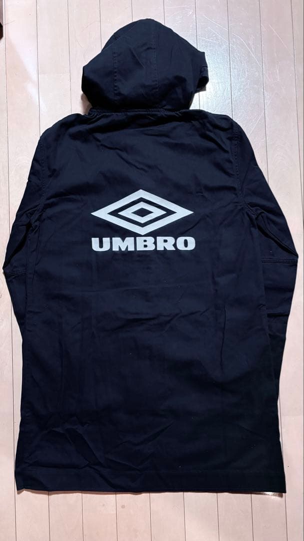 タグ付き Umbro drill top parkaドリルトップ パーカ