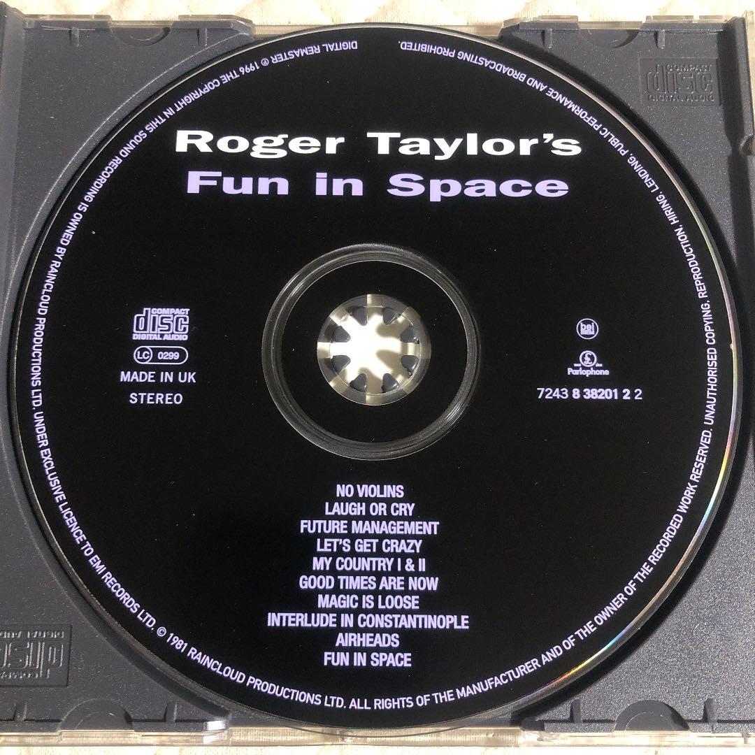 EMI SWINDONプレス！Roger Taylor/FUN IN SPACE
