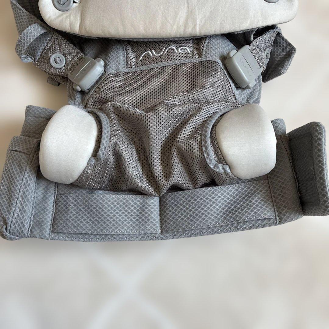 美品　NUNA CUDL 抱っこ紐 フロスト　グレー ヌナ　カドル
