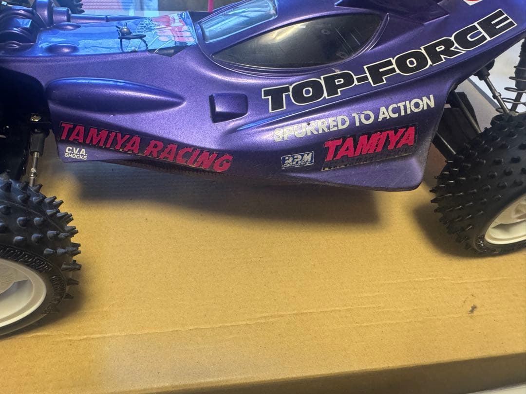 タミヤ トップフォース サーボ アンプ付き
