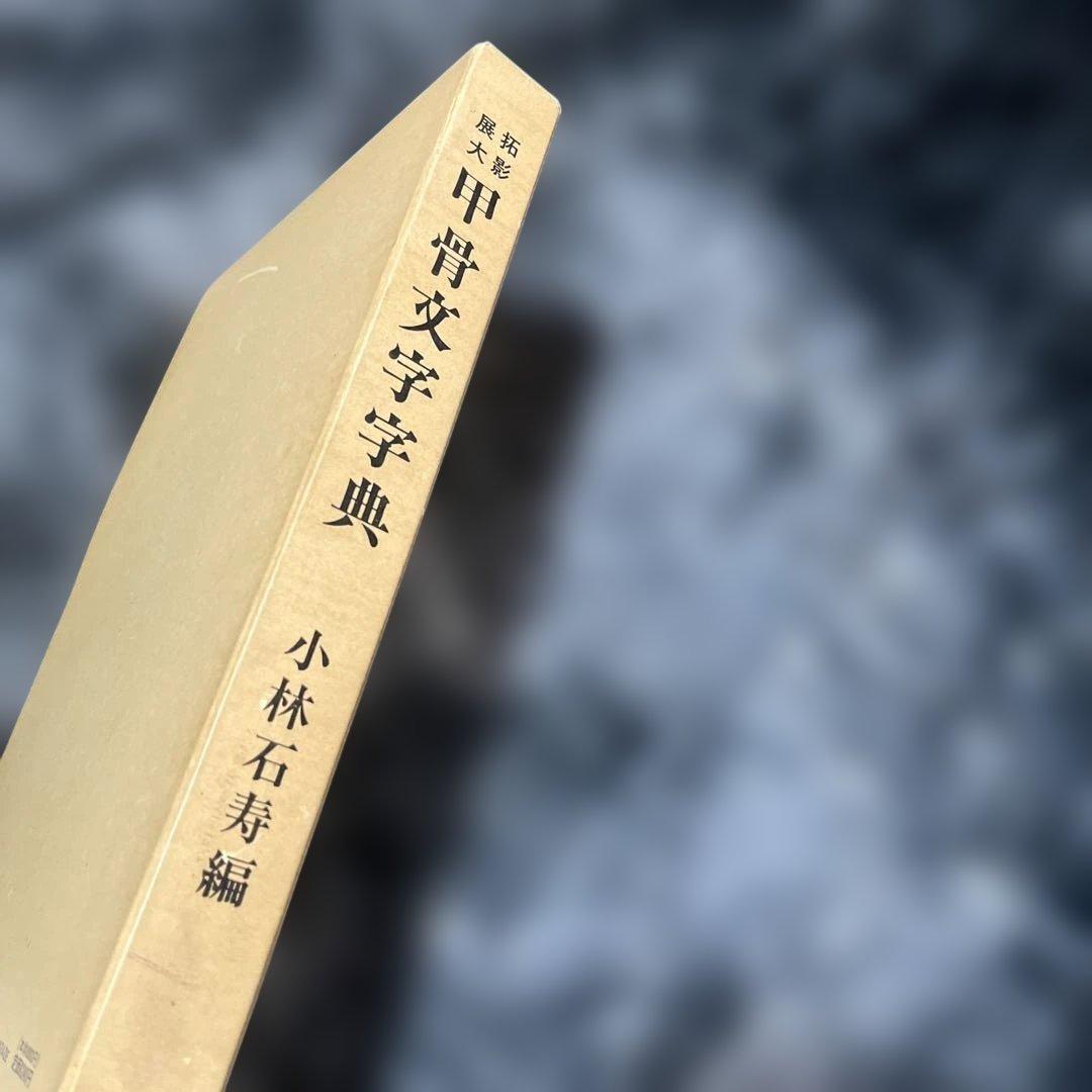甲骨文字字典 小林石寿編