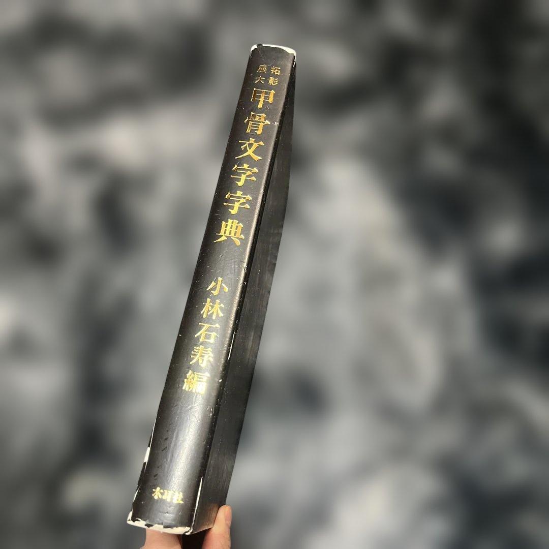 甲骨文字字典 小林石寿編