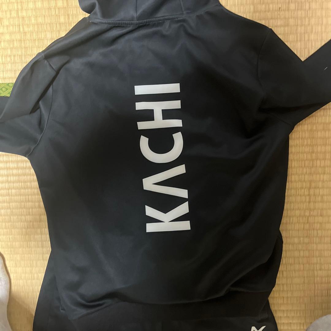 KACHI 黒 ジャージ上下セット