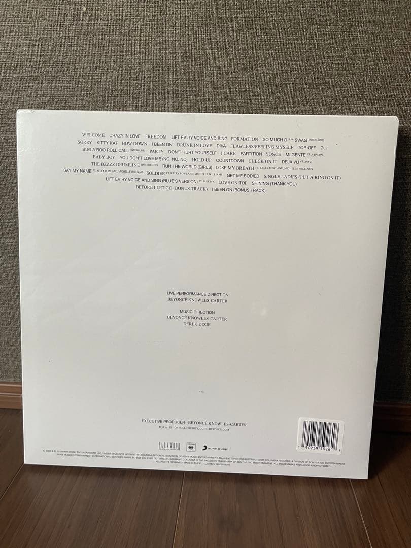 ビヨンセ Beyonce coming LP レコード 4枚組新品未開封