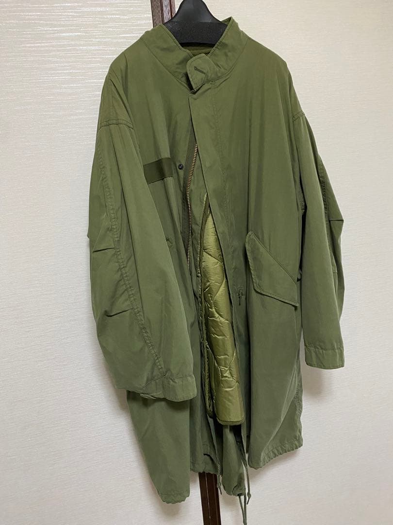 M65 キルトライナー　モッズコート　セット　3WAY カーキ