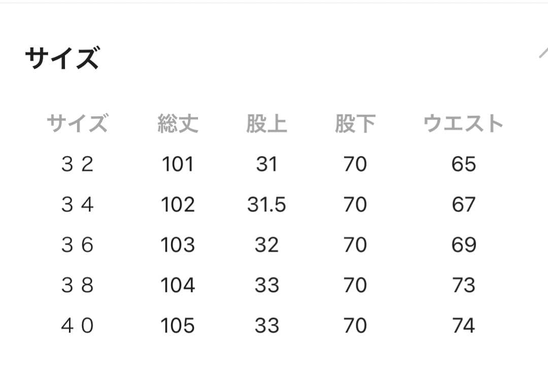カーヴィーデニムパンツ　カレンソロジー