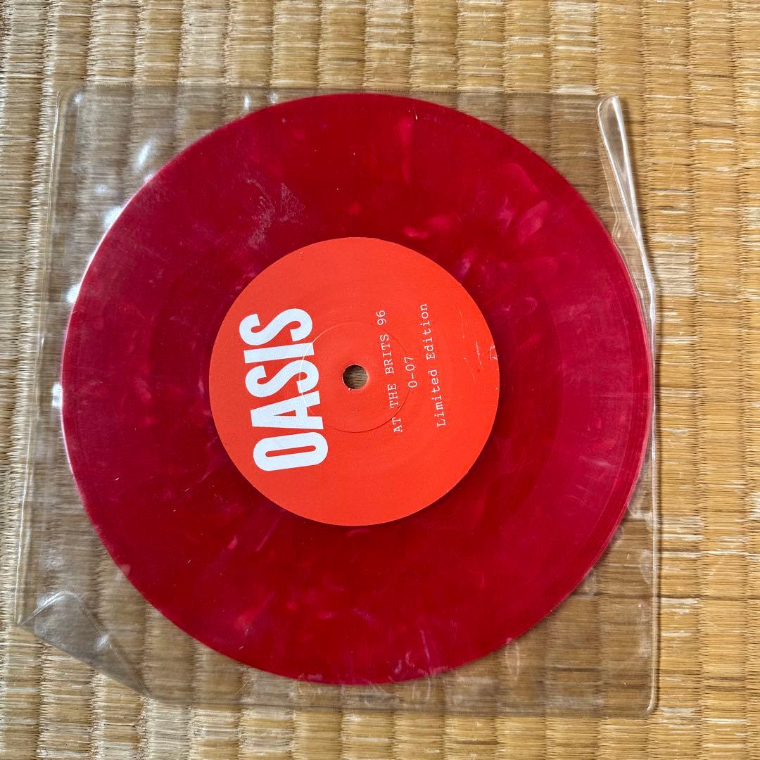 激レア　OASIS オアシス　7inch カラーレコード