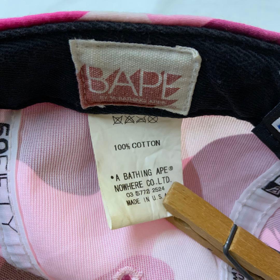 BAPE アベイシングエイプ ニューエラ キャップ 59.6cm