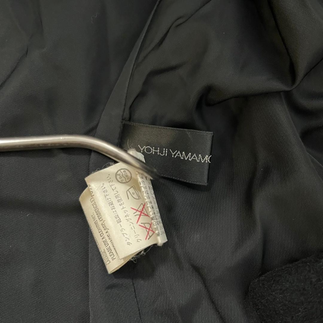 Yohji Yamamoto+Noir 日本製 カシミア ロングコート N97